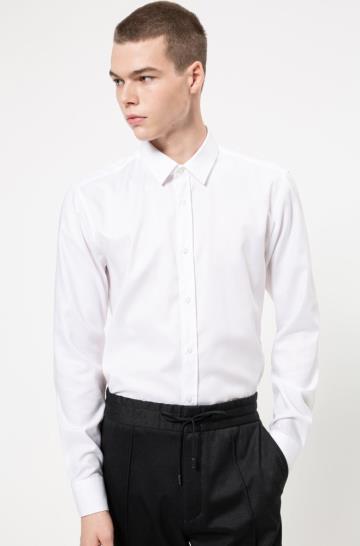 Koszula HUGO Extra Slim Fit Białe Męskie (Pl83558)